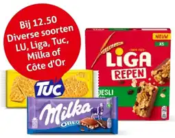Hoogvliet LU, Liga, Tuc, Milka of Côte d'Or aanbieding