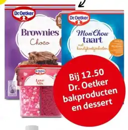 Hoogvliet Dr. Oetker bakproducten en dessert aanbieding