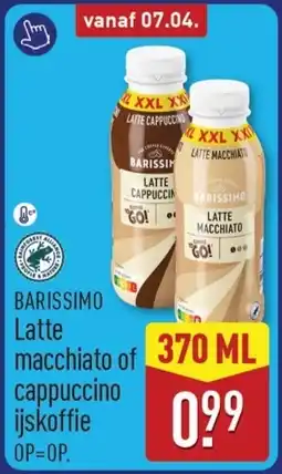 ALDI Latte macchiato of cappuccino ijskoffie aanbieding