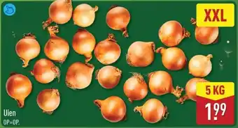 ALDI Uien aanbieding