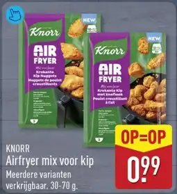 ALDI Knorr Airfryer mix voor kip aanbieding