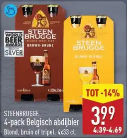 ALDI Steenbrugg Belgisch abdijbier aanbieding