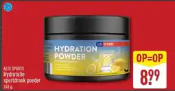 ALDI Hydratatie sportdrank poeder aanbieding