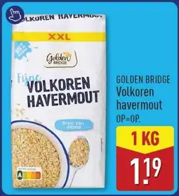 ALDI Volkoren havermout aanbieding