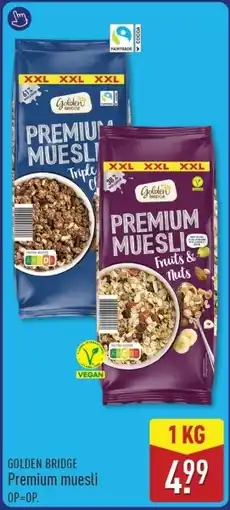 ALDI Premium muesli aanbieding