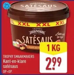 ALDI Kant en klare satésaus aanbieding