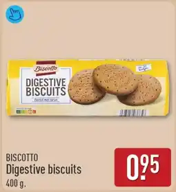 ALDI Biscotto Digestive biscuits aanbieding