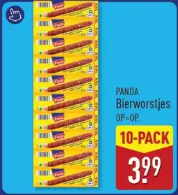 ALDI Panda Bierworstjes aanbieding