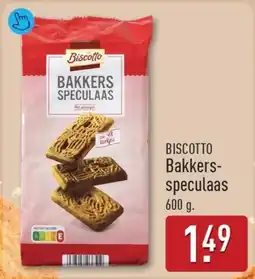 ALDI Biscotto bakkers speculaas aanbieding