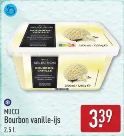 ALDI Mucci Bourbon vanille ijs aanbieding