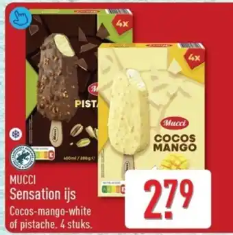 ALDI Mucci sensation ijs aanbieding