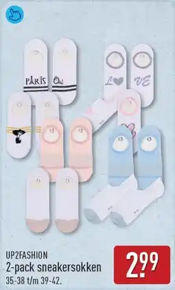 ALDI Up2fashion sneakersokken aanbieding