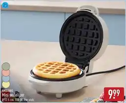 ALDI Ambiano mini wafelijzer aanbieding