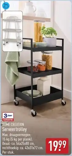 ALDI Home creation serveertrolley aanbieding
