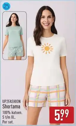 ALDI Up2fashion shortama aanbieding