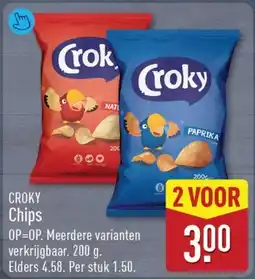 ALDI Croky Chips aanbieding