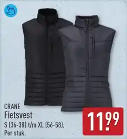ALDI CRANE Fietsvest aanbieding