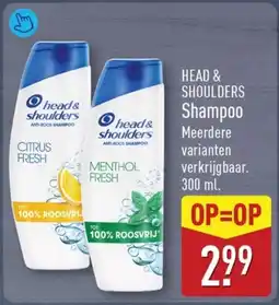 ALDI Head & shoulders shampoo aanbieding
