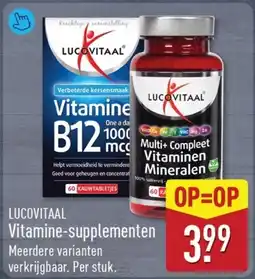 ALDI Lucovitaal Vitamine supplementen aanbieding