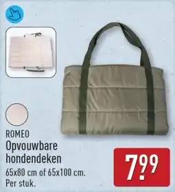 ALDI Opvouwbare hondendeken aanbieding