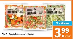 Albert Heijn Alle AH Roerbakgroenten aanbieding