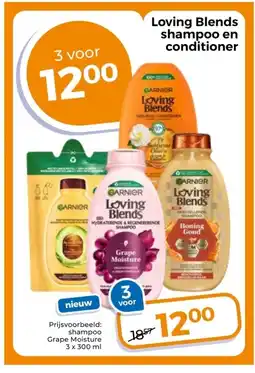 Trekpleister Loving Blends shampoo en conditioner aanbieding