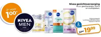 Trekpleister Nivea gezichtsverzorging aanbieding