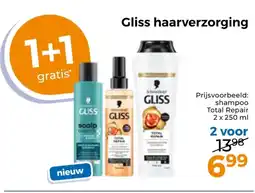 Trekpleister Gliss haarverzorging aanbieding