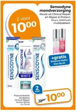 Trekpleister Sensodyne mondverzorging aanbieding