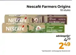Trekpleister Nescafé Farmers Origins aanbieding