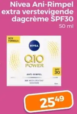 Trekpleister Nivea Ani-Rimpel extra verstevigende dagcrème SPF30 aanbieding