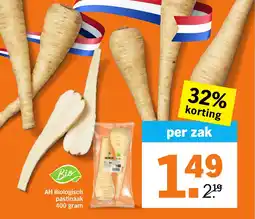 Albert Heijn AH Biologisch pastinaak aanbieding