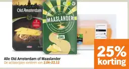 Albert Heijn Alle Old Amsterdam of Maaslander aanbieding