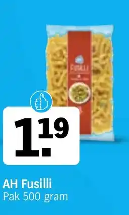 Albert Heijn AH Fusilli aanbieding