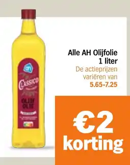 Albert Heijn Alle AH Olijfolie aanbieding