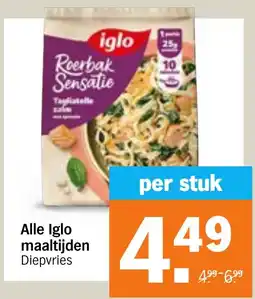 Albert Heijn Alle Iglo maaltijden Diepvries aanbieding