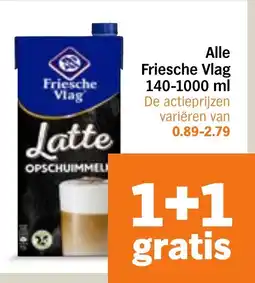 Albert Heijn Alle Friesche Vlag aanbieding