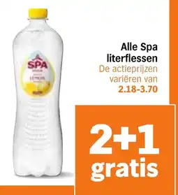 Albert Heijn Alle Spa aanbieding