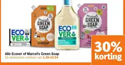 Albert Heijn Alle Ecover of Marcel's Green Soap aanbieding