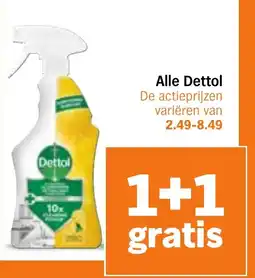Albert Heijn Alle Dettol aanbieding
