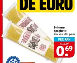 Hoogvliet Primoro Spaghetti aanbieding