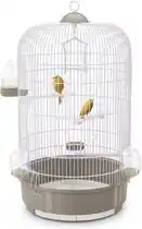 Bol.com Imac Vogelkooi Luna Taupe / Wit aanbieding