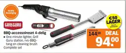 Albert Heijn BBQ accessoireset aanbieding