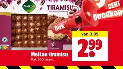 Dirk Melkan tiramisu aanbieding