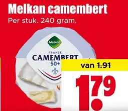 Dirk Melkan camembert aanbieding