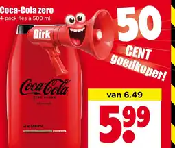 Dirk Coca-Cola zero aanbieding