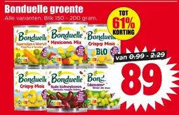 Dirk Bonduelle groente aanbieding