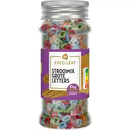 Albert Heijn AH Excellent Strooimix grote letters aanbieding