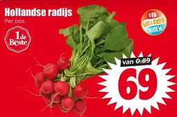 Dirk Hollandse radijs aanbieding