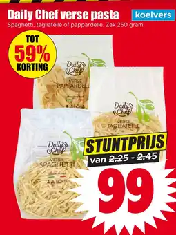 Dirk Daily Chef verse pasta aanbieding